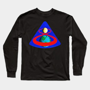 Black Panther Art - NASA Space Badge 106 Long Sleeve T-Shirt